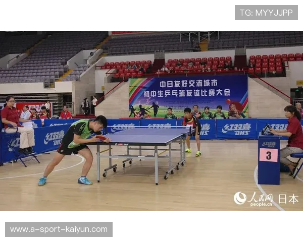 中国河南省-日本三重县国际友城青少年乒乓球友谊赛成功举办，日本乒乓球训练馆